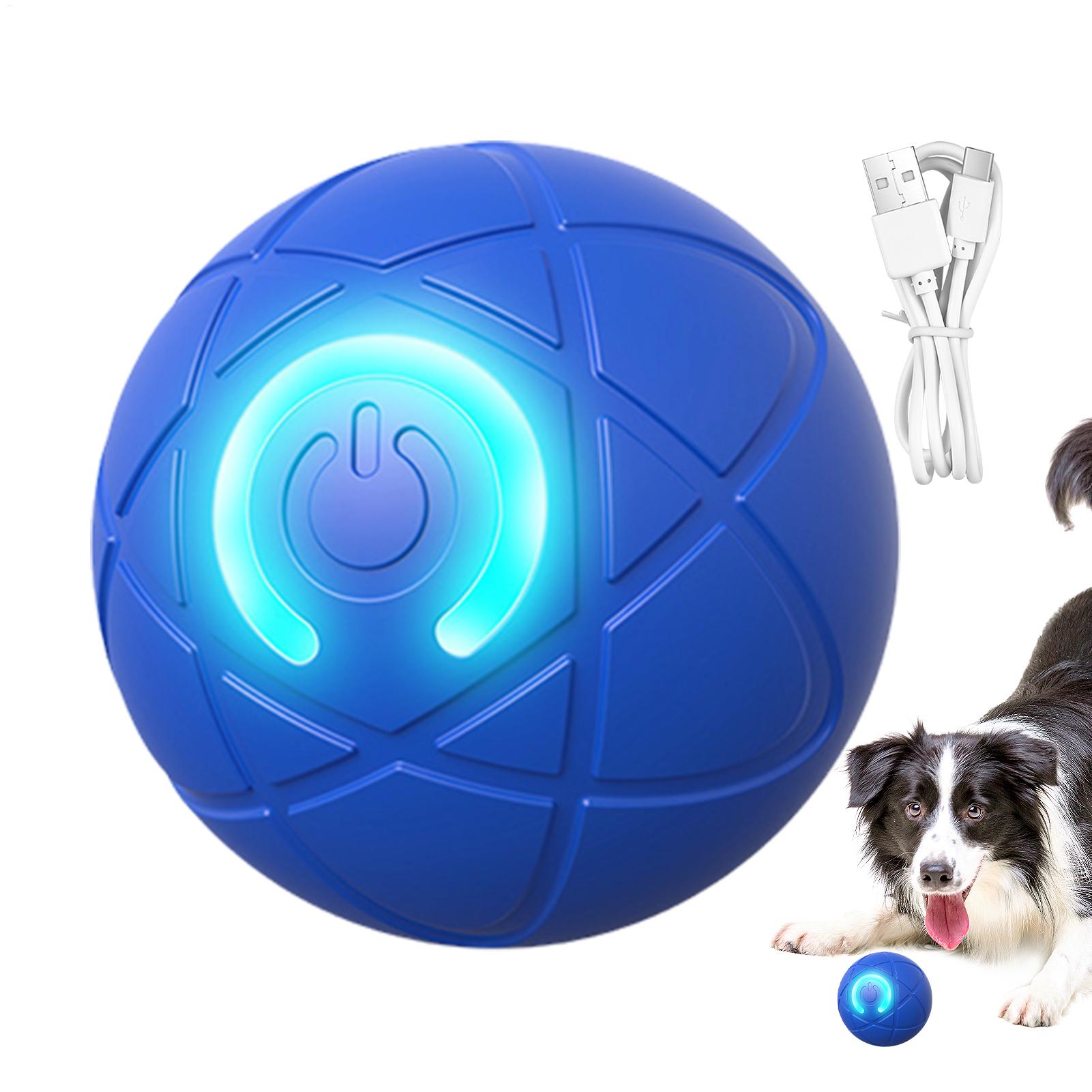 Automatic Moving Dog Ball - Smart Interactive Dog Toys for Aggressive