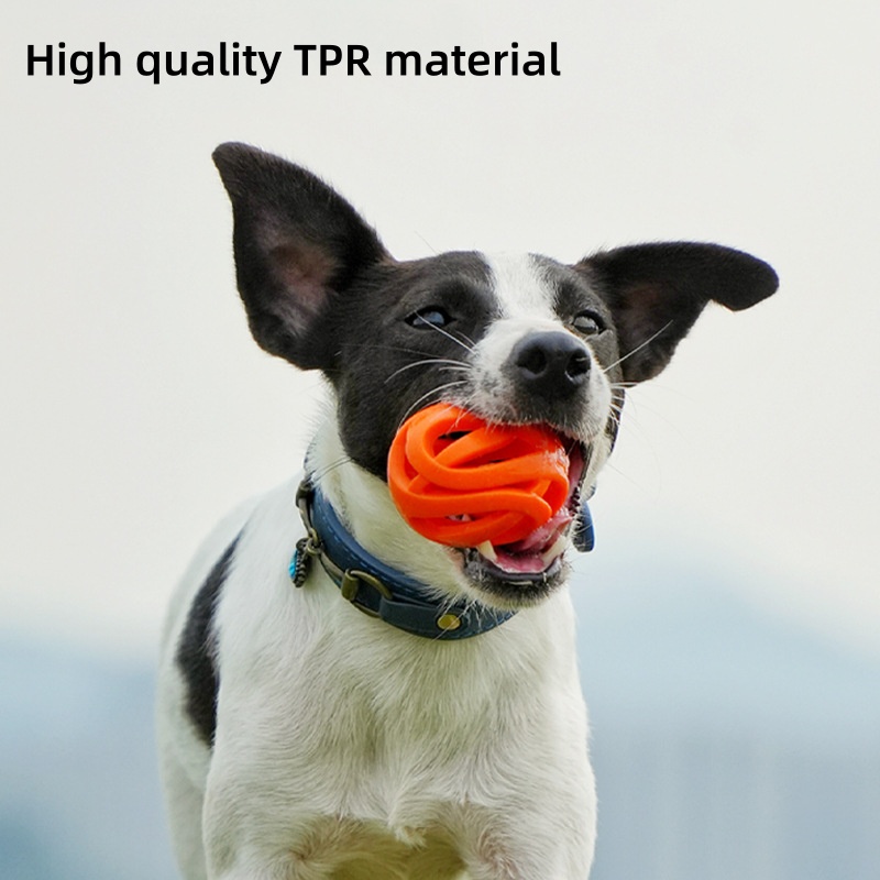 Indestructible Dog Chew Toy - Indestructible Dog Chew Ball for Teething