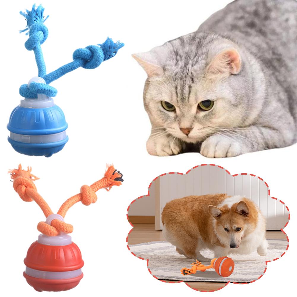 Automatic Moving Dog Ball - Smart Rechargeable Dog Ball Interactive Dog