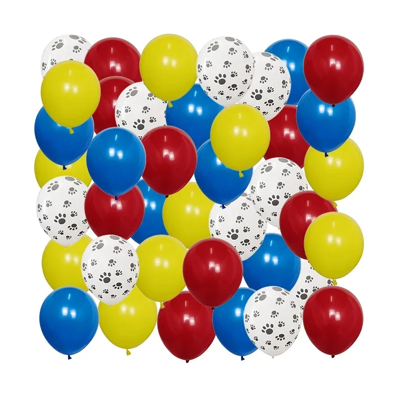 Interactive Squeaky Plush Dog Toy - 40pcs Mix 10'' Pets Dog Paw