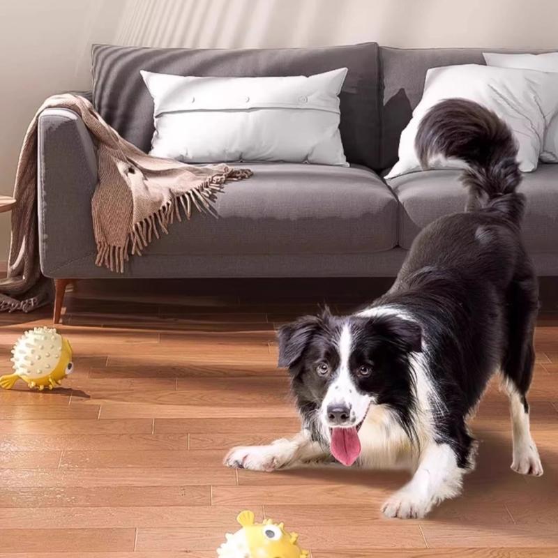 Rubber Treat Dispensing Dog Toy - Y1UD Treat Dispensing Dog Toy Set