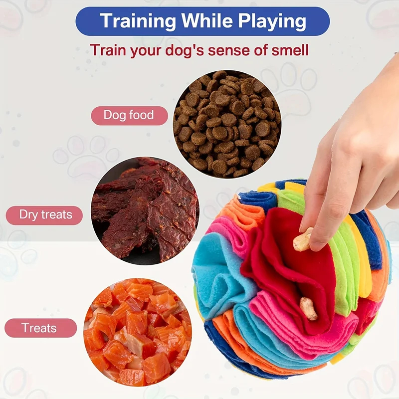 Snuffle Mat For Dogs - Interactive Dog Toys Snuffle Ball for