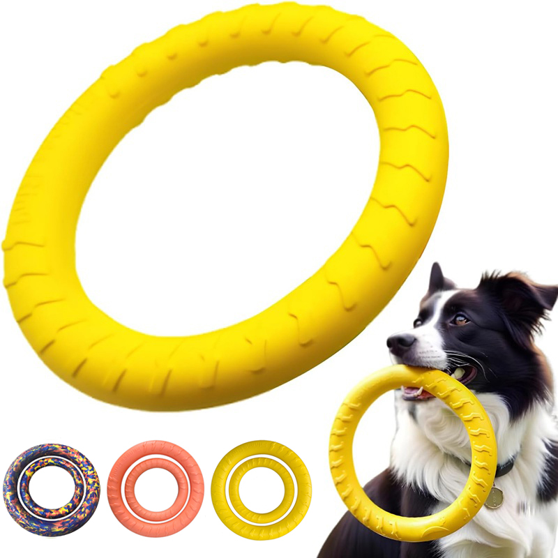 Flying Disc Dog Training Toy - Dog Toys Pet Flying Discs EVA