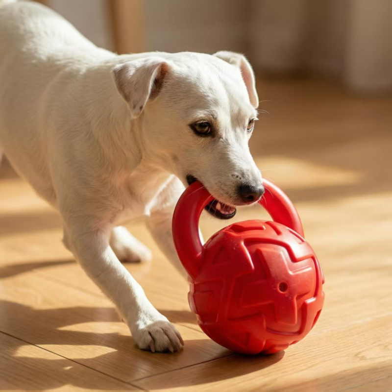 Interactive Squeaky Plush Dog Toy - Dog Educational Interactive Toy, Sound-Making Pet
