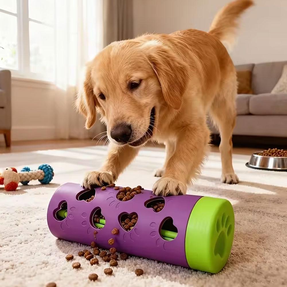Dog Puzzle Feeder Toy - Interactive Detachable Pet Slow Feeder Treat
