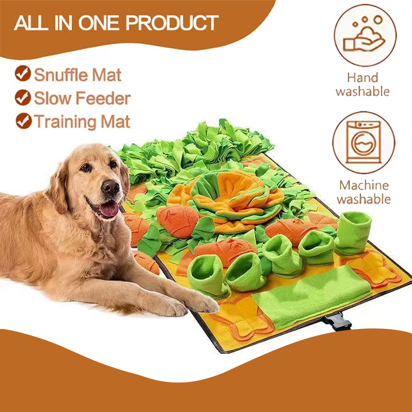 Snuffle Mat For Dogs - Pet Sniffing Mat Indoor Dog Walking