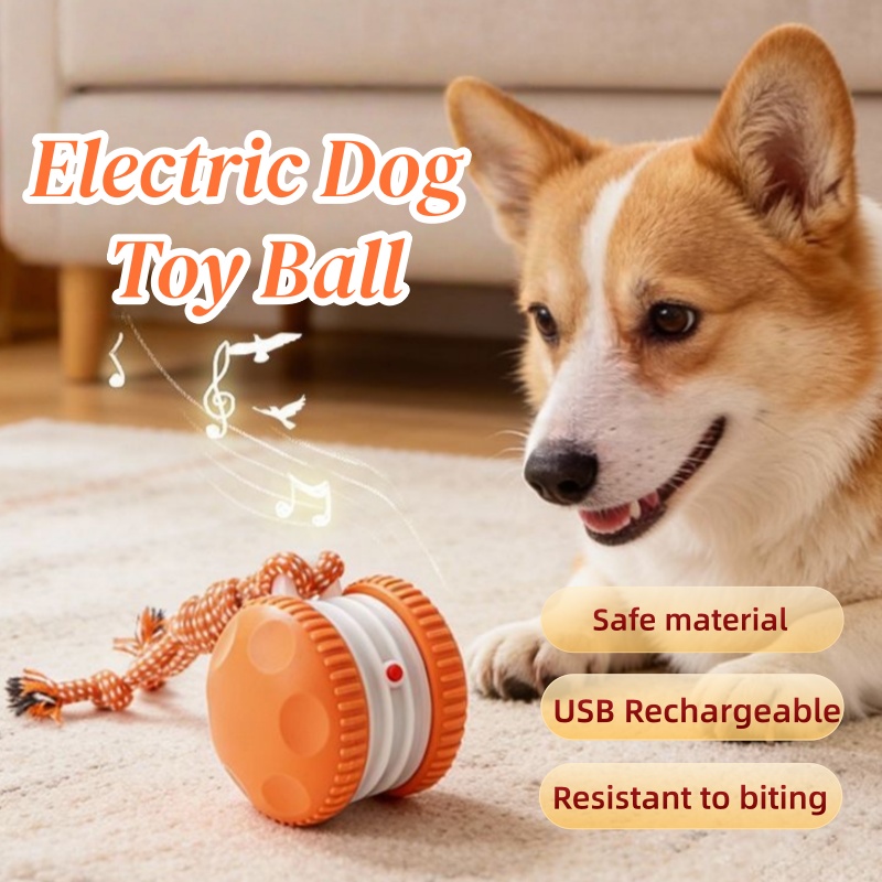 Smart Electric Interactive Pet - огляд і ціна Automatic Moving Dog Ball