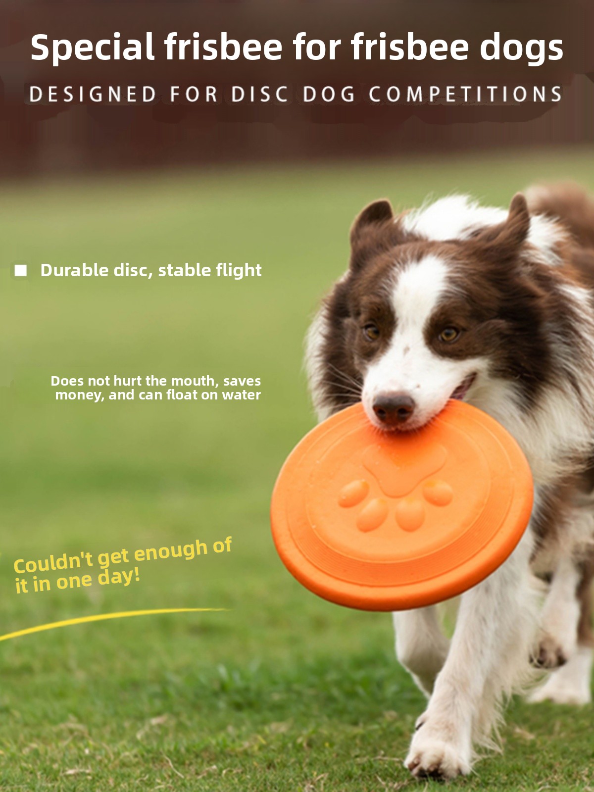Dog Flying Disc Soft Durable B - огляд і ціна Flying Disc Dog Training Toy