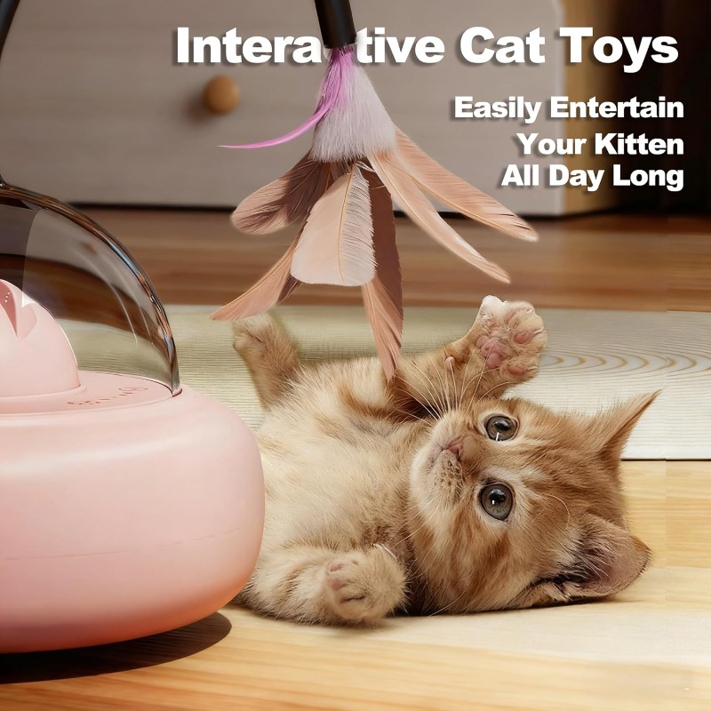 Low Noise 2 in 1 Rechargeable  - огляд і ціна Laser Pointer Cat Toy Automatic