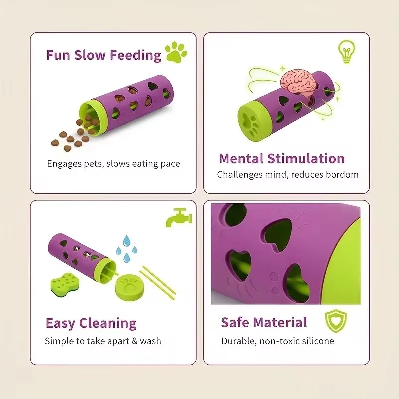 Rubber Treat-Dispensing Toy Fo - огляд і ціна Rubber Treat Dispensing Dog Toy