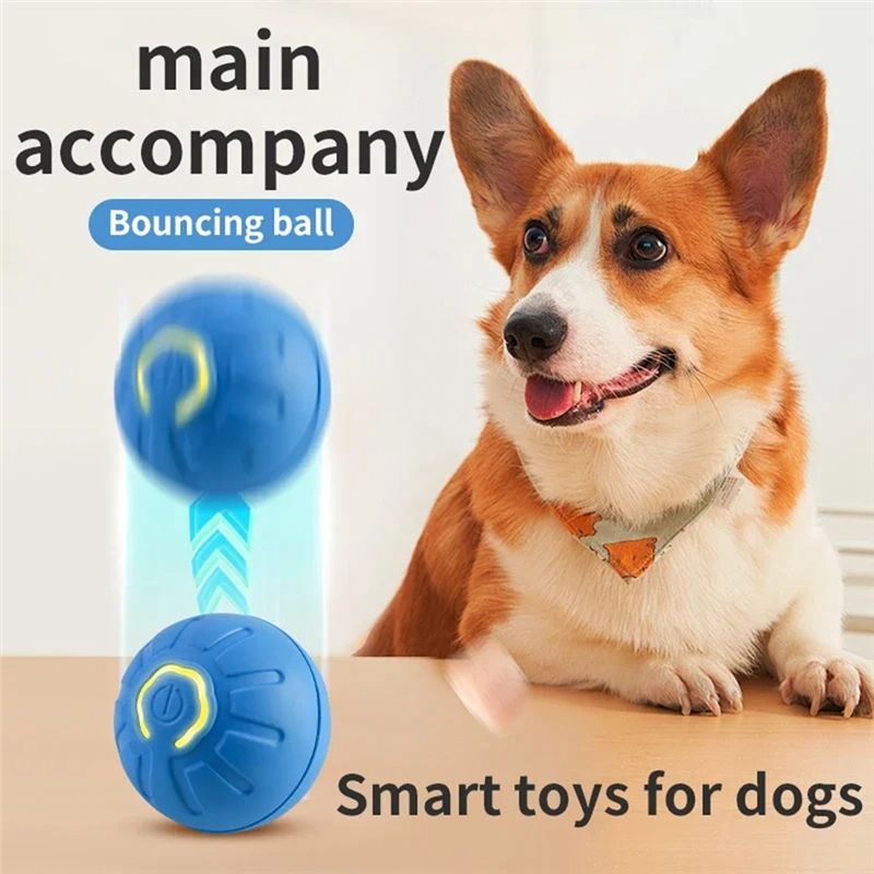 AT84-2PCS Smart Dog Ball Elect - огляд і ціна Automatic Moving Dog Ball