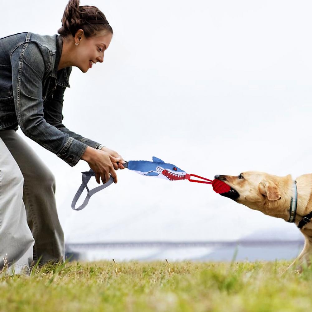Shark Rope Tug Toy with Suctio - огляд і ціна Suction Cup Dog Tug Toy