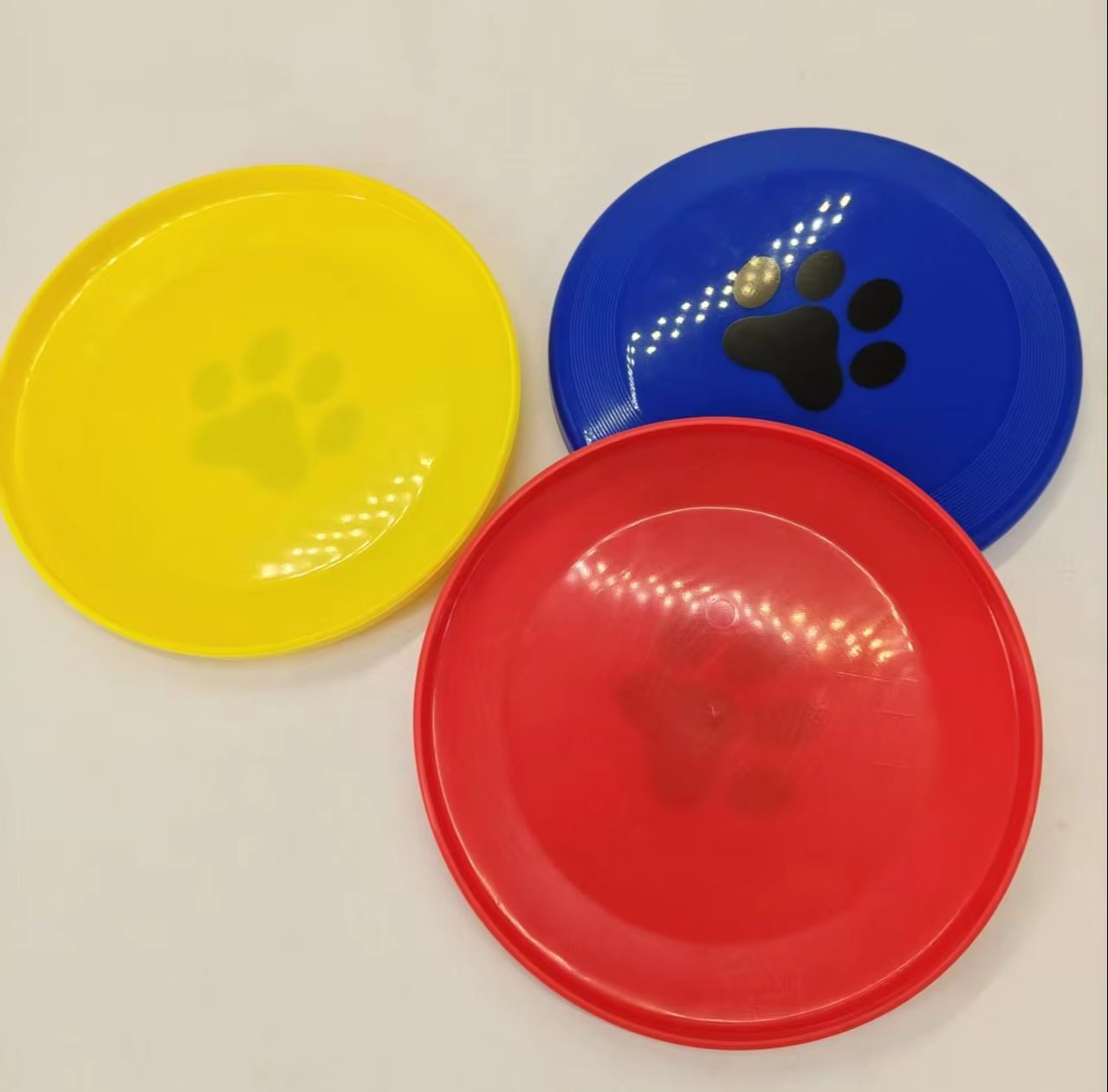 Hard Plastic Dog Frisbee  Paw  - огляд і ціна Flying Disc Dog Training Toy