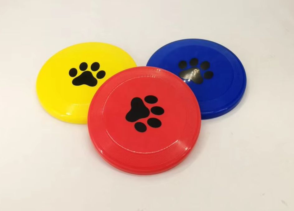 Hard Plastic Dog Frisbee  Paw  - огляд і ціна Flying Disc Dog Training Toy