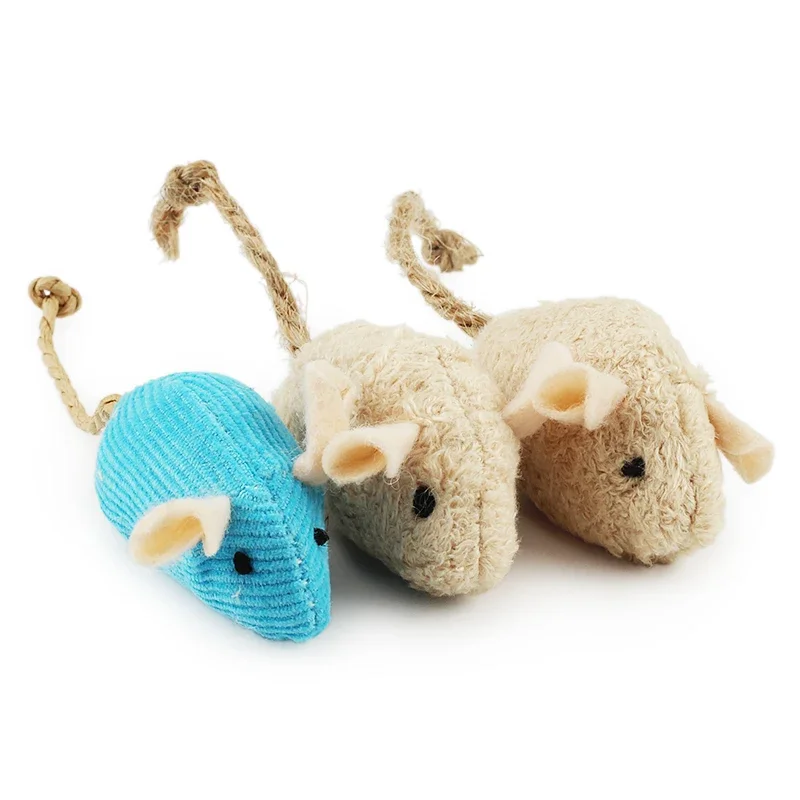 5-200Pcs Pet Toy Interactive P - огляд і ціна Catnip Interactive Plush Mouse