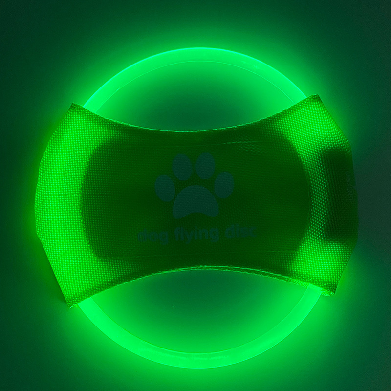 LED Dog Flying Disc,LED Light  - огляд і ціна Flying Disc Dog Training Toy