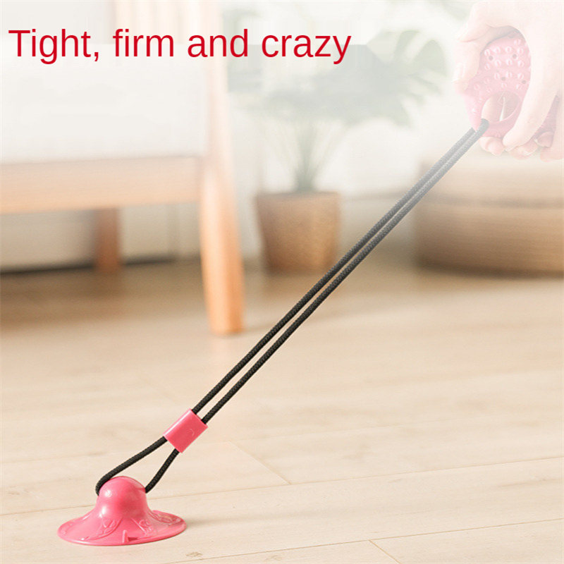 Dog Toys Silicon Suction Cup T - огляд і ціна Suction Cup Dog Tug Toy
