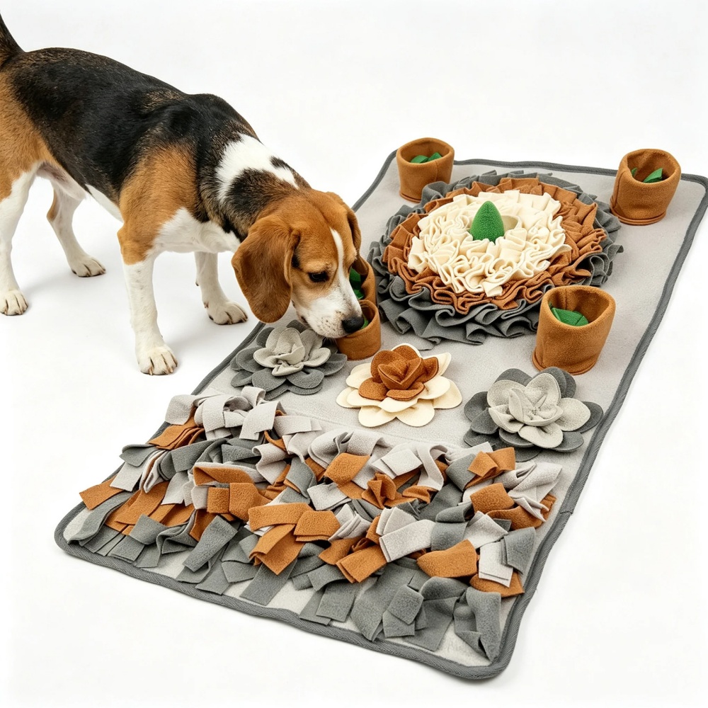 Multi-Layer Food Hiding Design - огляд і ціна Snuffle Mat For Dogs