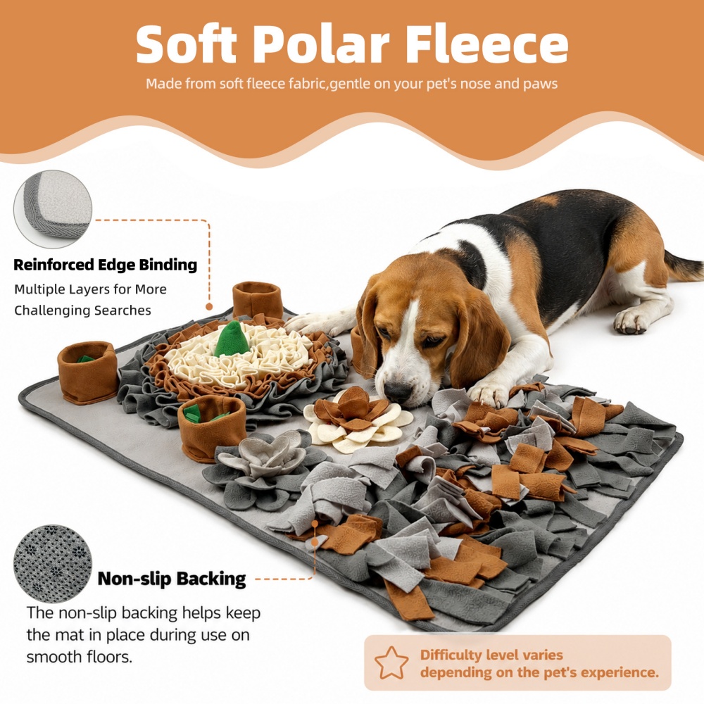 Multi-Layer Food Hiding Design - огляд і ціна Snuffle Mat For Dogs