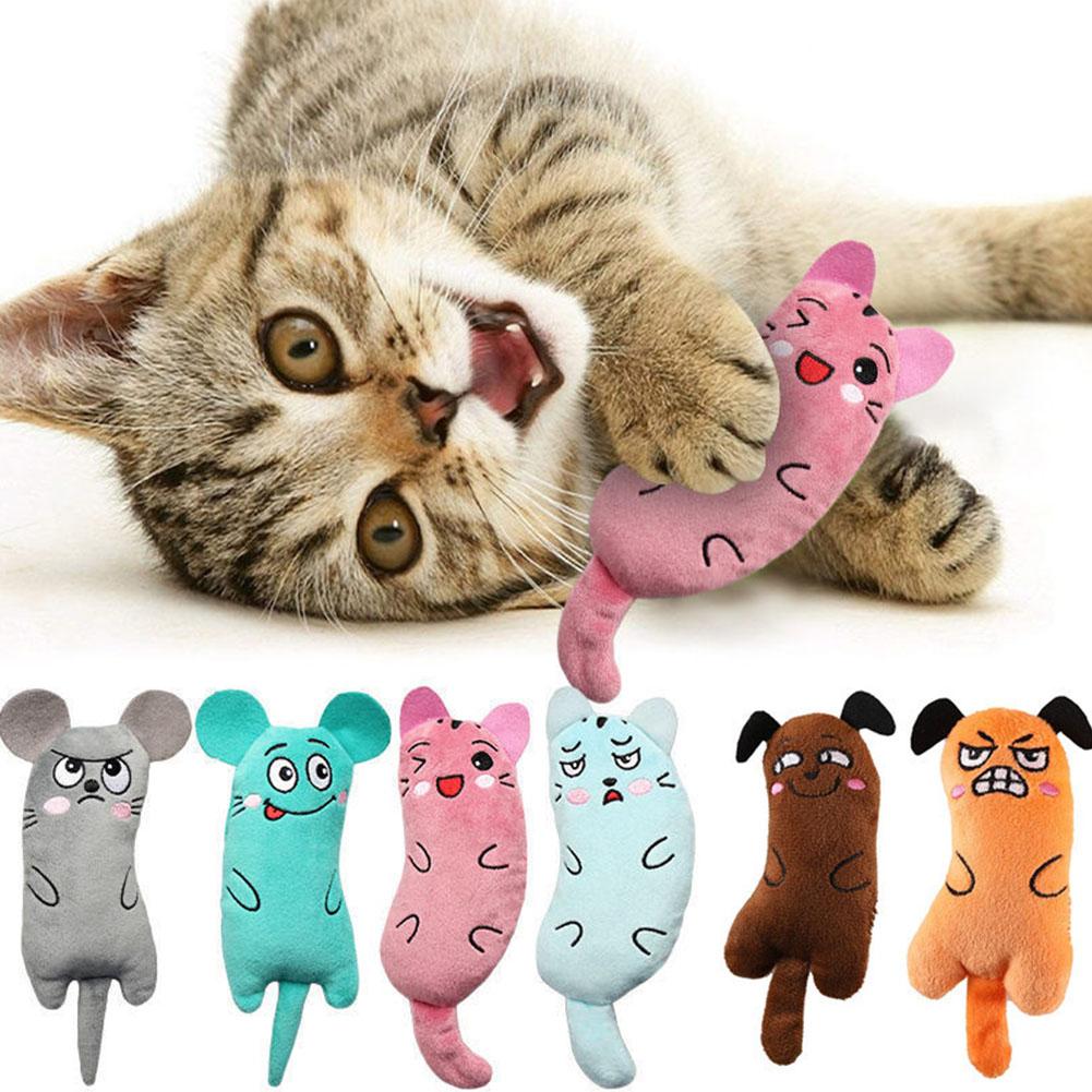 Cartoon Expression Cat Toys Pl - огляд і ціна Catnip Interactive Plush Mouse