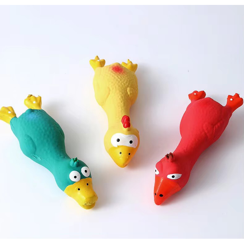 Cute Dog Squeak Toy Latex Chic - огляд і ціна Interactive Squeaky Plush Dog Toy