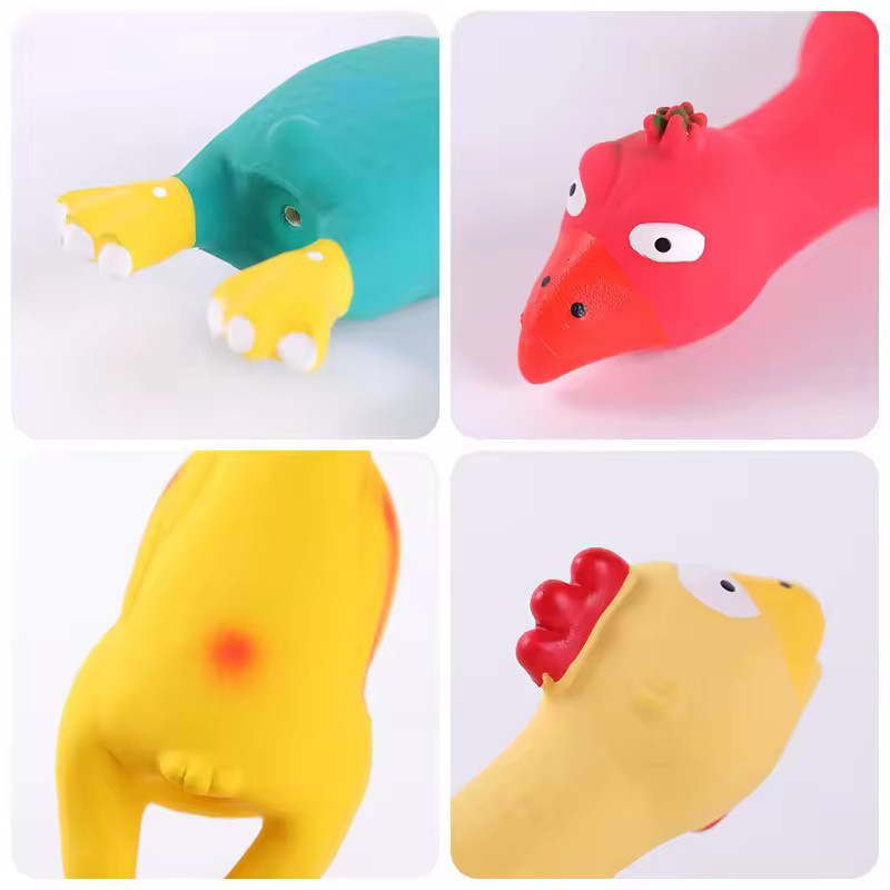 Cute Dog Squeak Toy Latex Chic - огляд і ціна Interactive Squeaky Plush Dog Toy