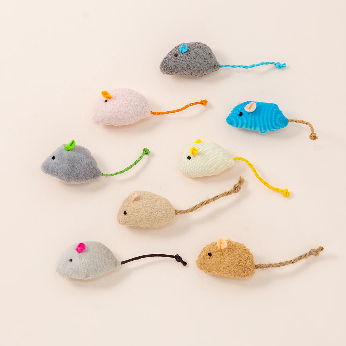 16PCS Interactive Cat Mice Toy - огляд і ціна Catnip Interactive Plush Mouse
