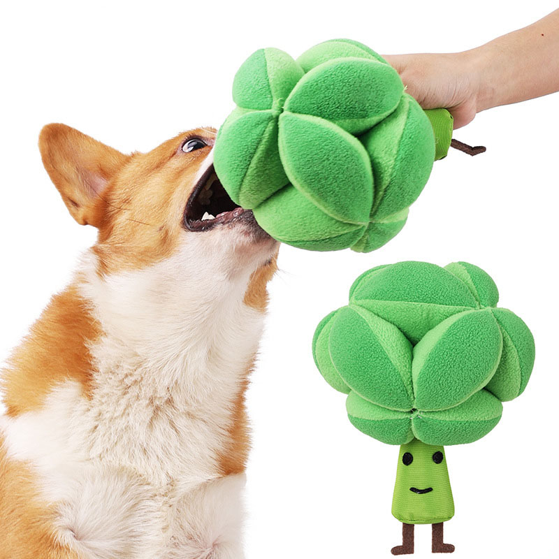 Snuffle Broccoli Dog Puzzle To - огляд і ціна Dog Puzzle Feeder Toy