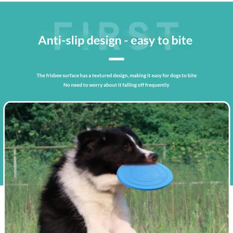 Interactive Silicone Flying Sa - огляд і ціна Flying Disc Dog Training Toy
