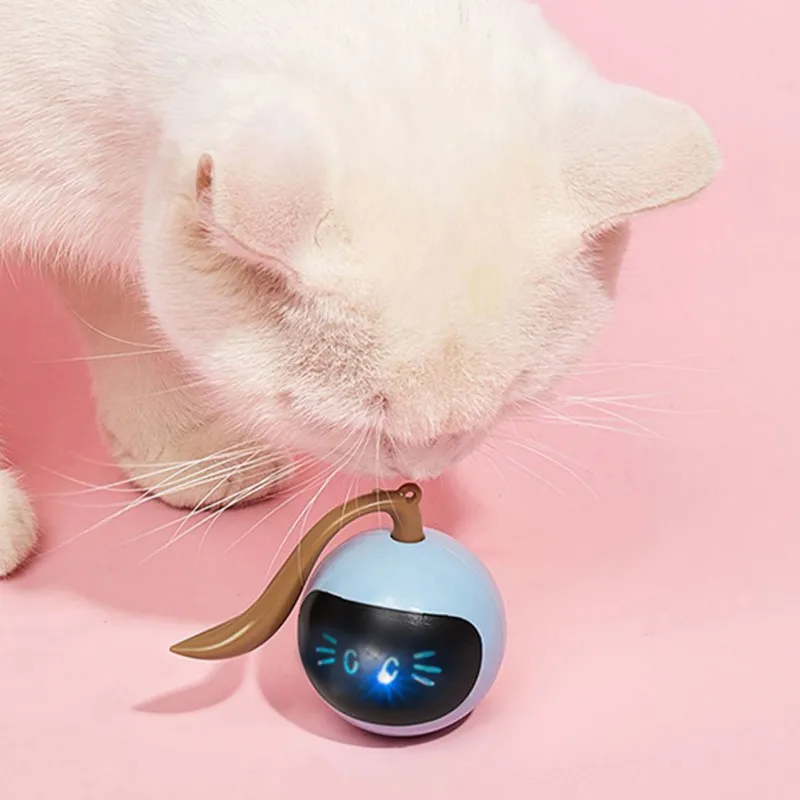 Interactive Cat Ball Toy USB R - огляд і ціна Automatic Moving Dog Ball