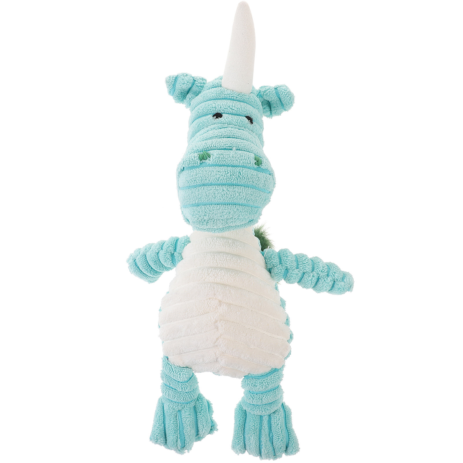 Striped Unicorn Plush Squeaky  - огляд і ціна Flying Disc Dog Training Toy