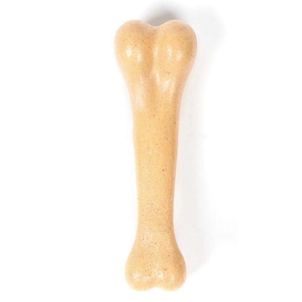 Bone Shaped Bone Chew Toy Beef - огляд і ціна Teeth Cleaning Dog Chew Bone