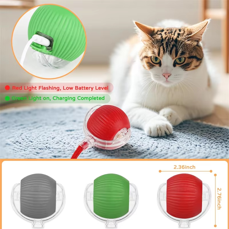 New Cat Interactive Ball Toy A - огляд і ціна Automatic Moving Dog Ball