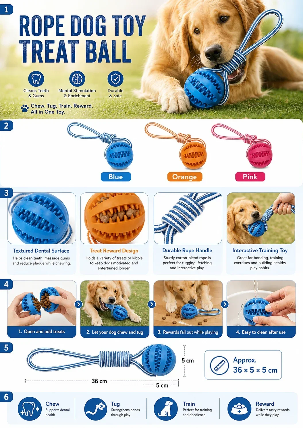 Leaky Rubber Dog Ball Toy, Int - огляд і ціна Rubber Treat Dispensing Dog Toy