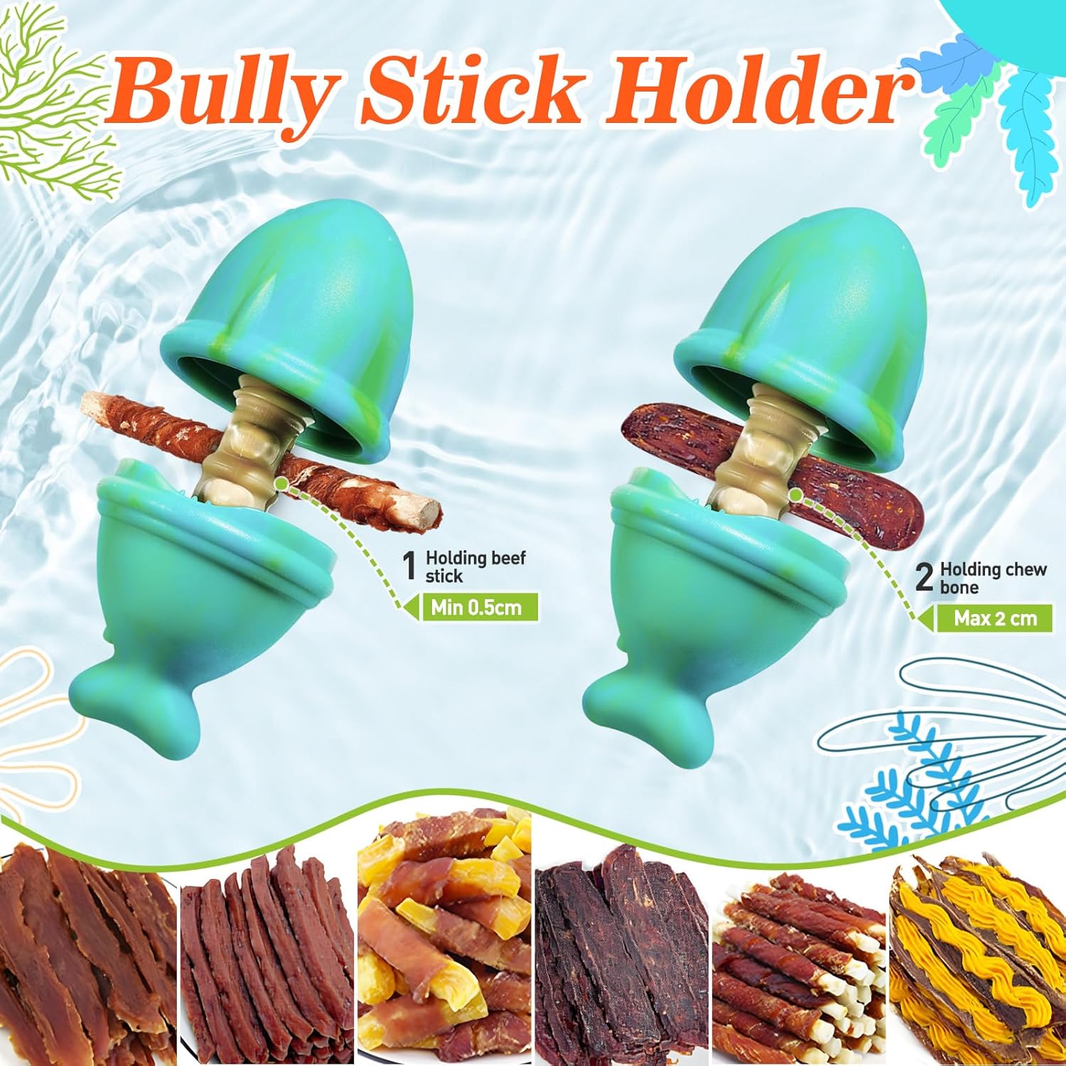2-in-1 Treat Dispensing Chew T - огляд і ціна Rubber Treat Dispensing Dog Toy