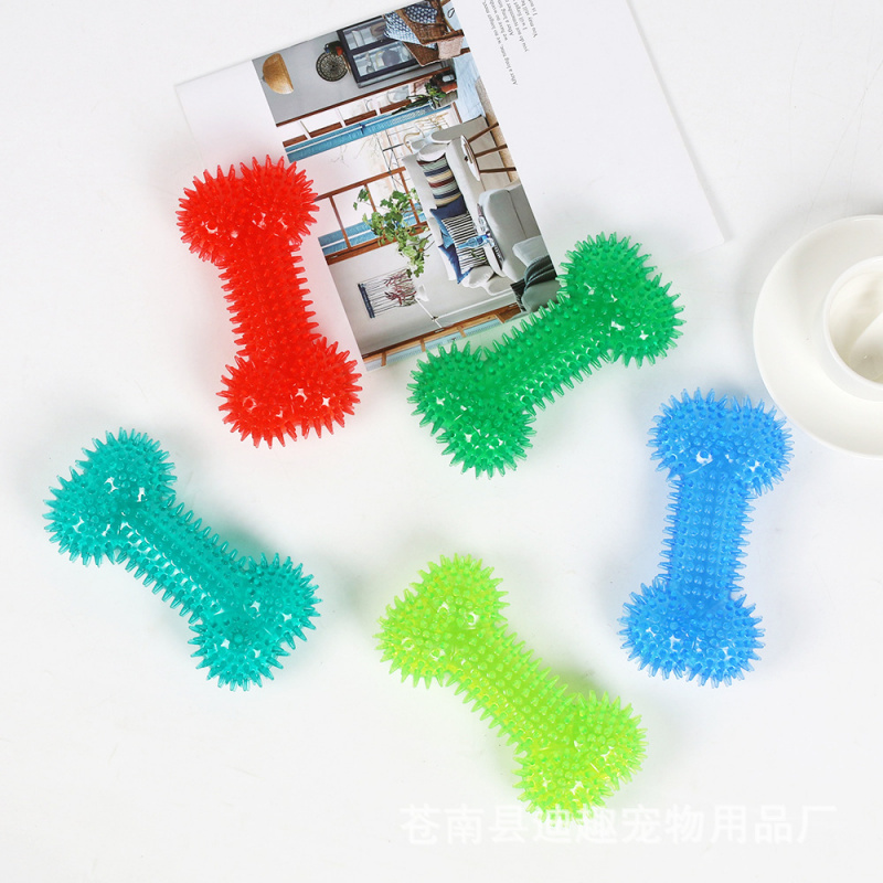 Pet toy for large dogs, rubber - огляд і ціна Teeth Cleaning Dog Chew Bone