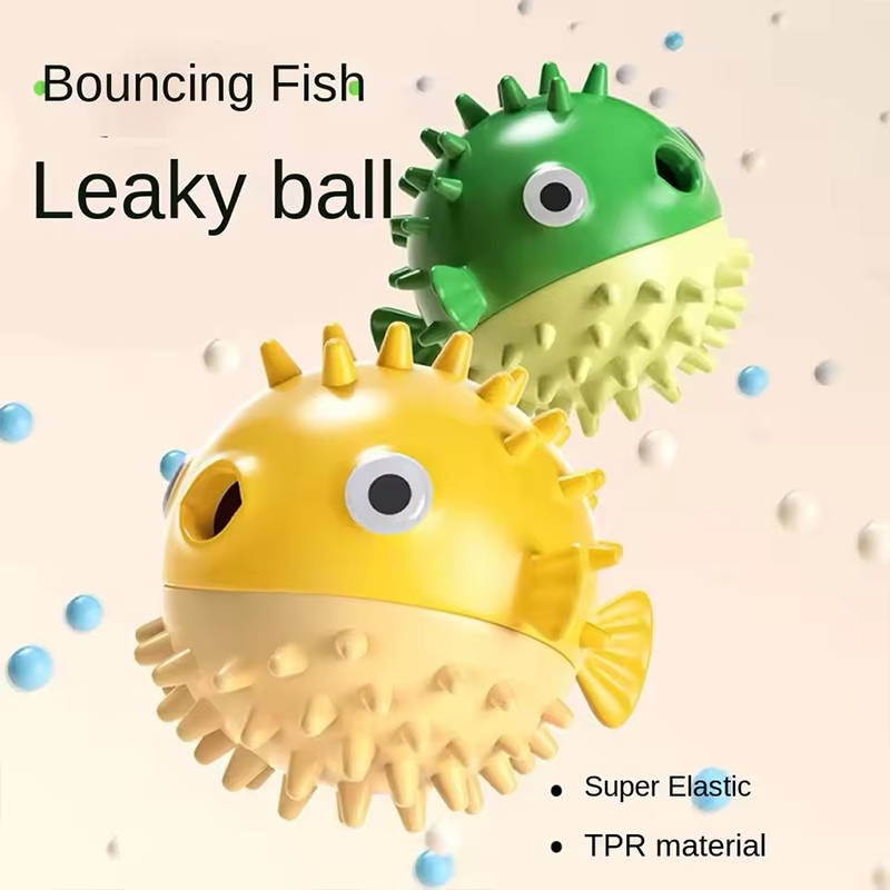 Bouncing Fish Dog Toy Built In - огляд і ціна Rubber Treat Dispensing Dog Toy
