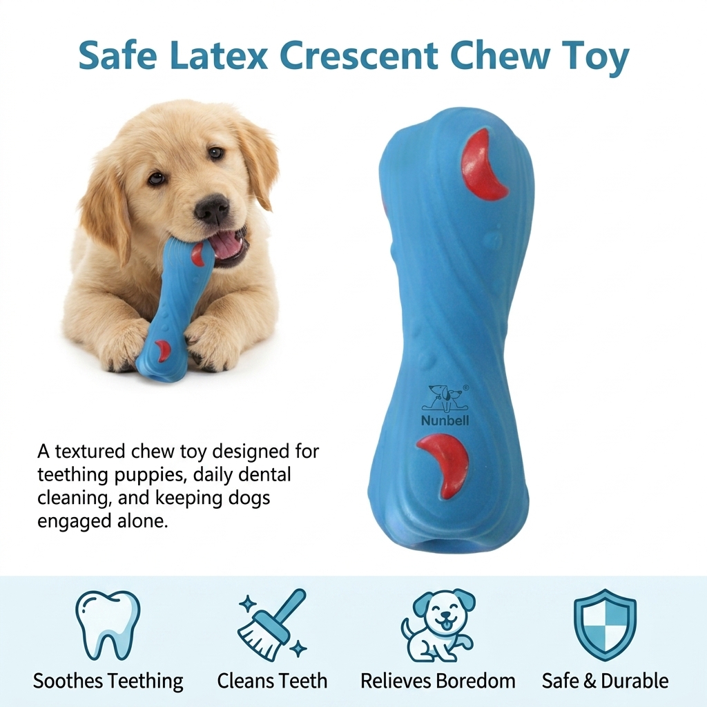 1pc Dental Cleaning Toy Natura - огляд і ціна Teeth Cleaning Dog Chew Bone