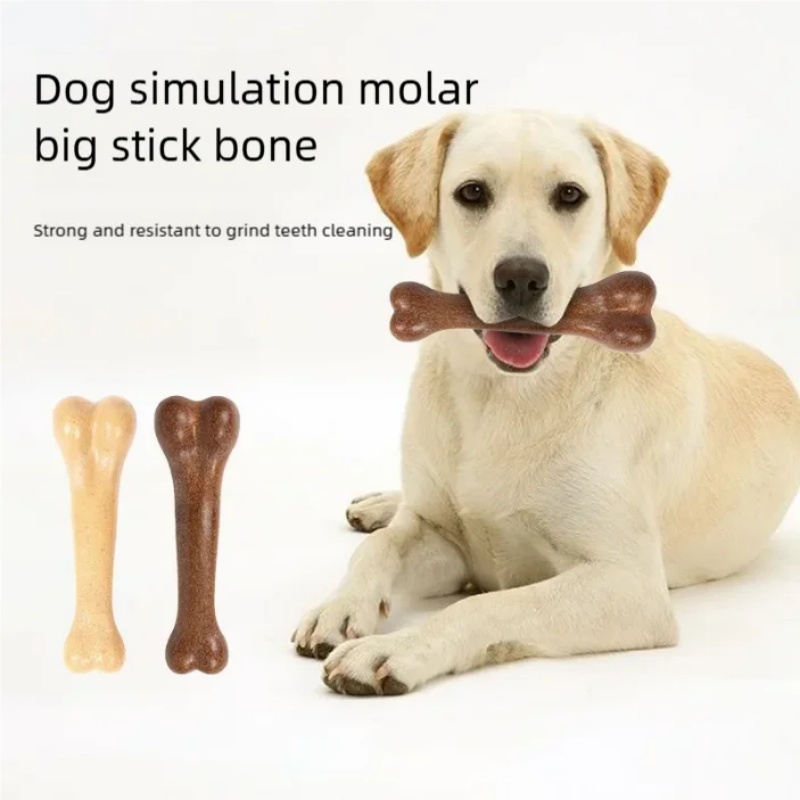 Dog Bone Chew Toy Durable Teet - огляд і ціна Teeth Cleaning Dog Chew Bone