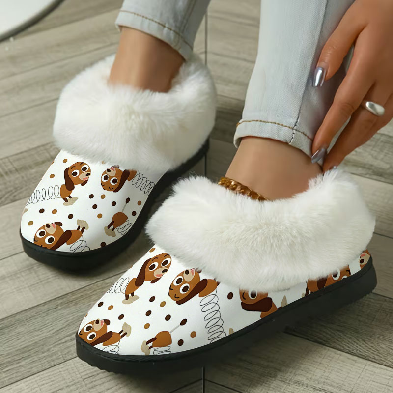 Slinky Dog Toy White Print Wom - огляд і ціна Dog Toys