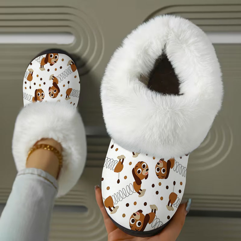 Slinky Dog Toy White Print Wom - огляд і ціна Dog Toys