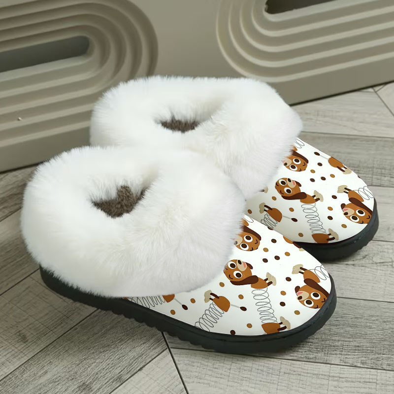 Slinky Dog Toy White Print Wom - огляд і ціна Dog Toys