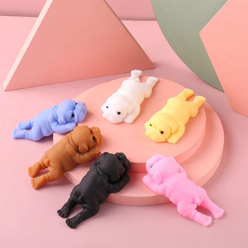Squishy Dogs Anime Fidget Toys - огляд і ціна Interactive Squeaky Plush Dog Toy