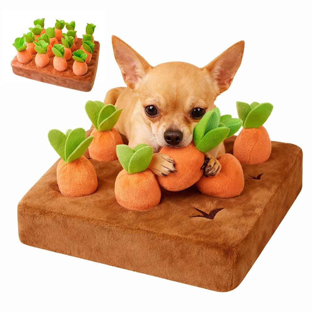 Stress Relief Carrot Snuffle M - огляд і ціна Dog Puzzle Feeder Toy
