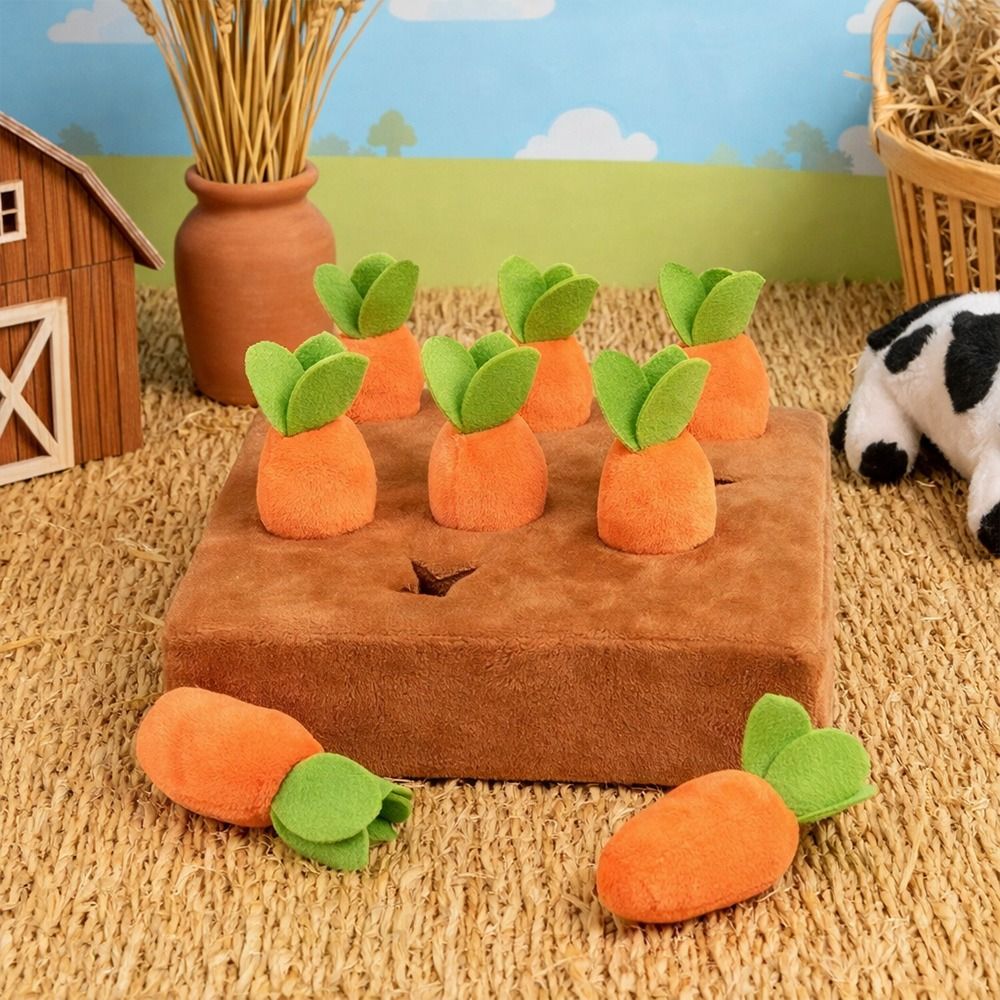Stress Relief Carrot Snuffle M - огляд і ціна Dog Puzzle Feeder Toy