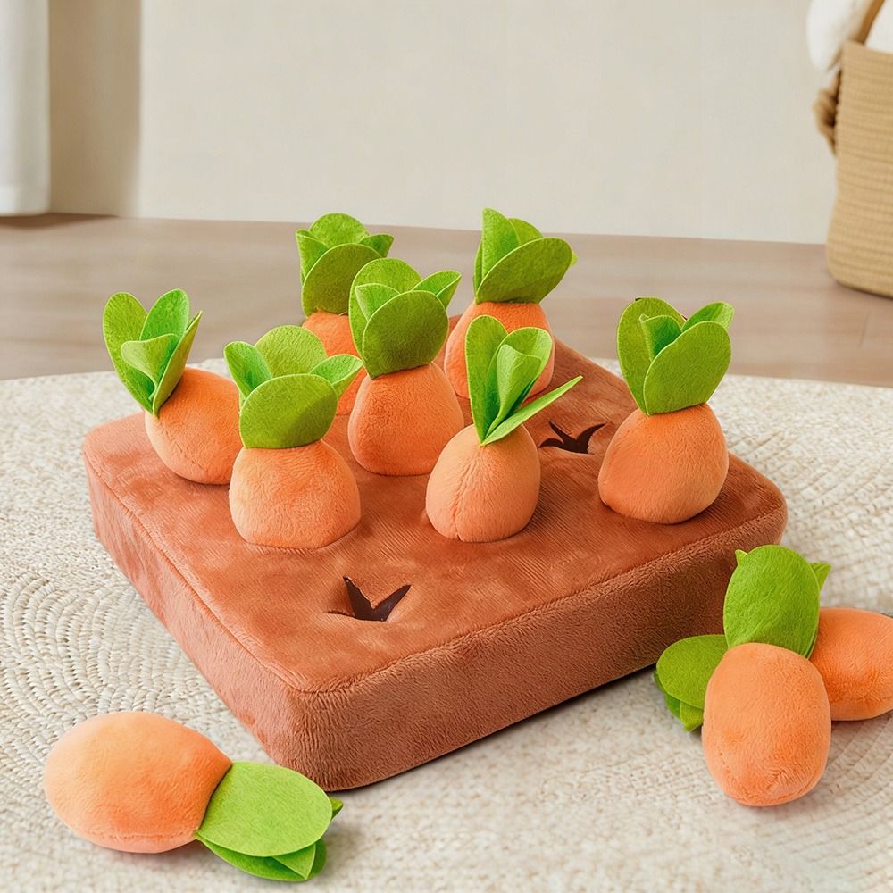 Stress Relief Carrot Snuffle M - огляд і ціна Dog Puzzle Feeder Toy
