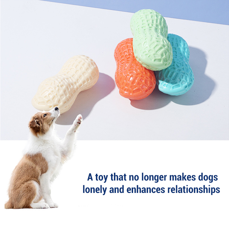 Squeaky Peanut Bone Dog Chew T - огляд і ціна Teeth Cleaning Dog Chew Bone