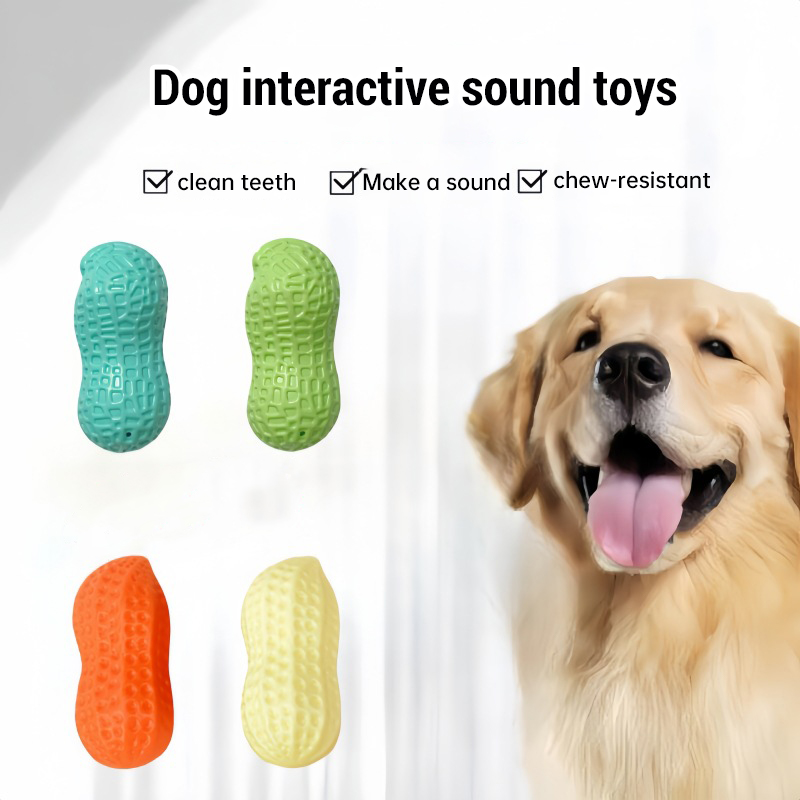 Squeaky Peanut Bone Dog Chew T - огляд і ціна Teeth Cleaning Dog Chew Bone