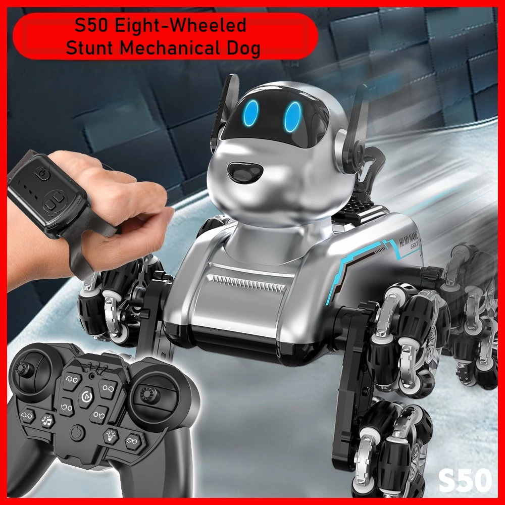 S50 Intelligent Robot Dog Gest - огляд і ціна Dog Toys