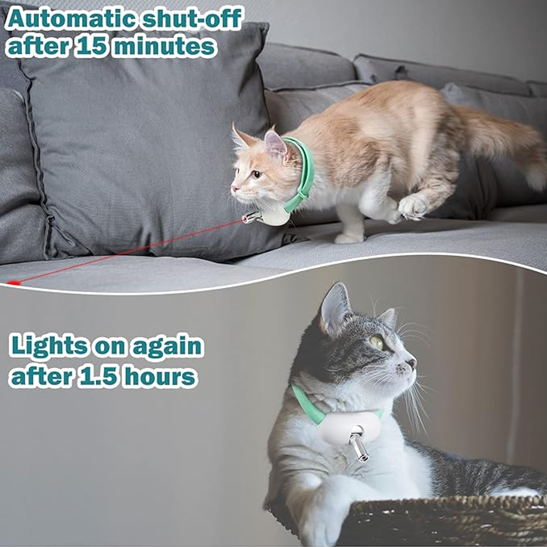 Laser Pointer Collar for Cats  - огляд і ціна Laser Pointer Cat Toy Automatic